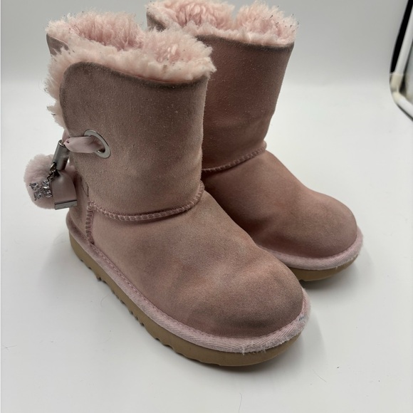 UGG Other - UGG Blush Pink Kids Boots with Fleece Lining